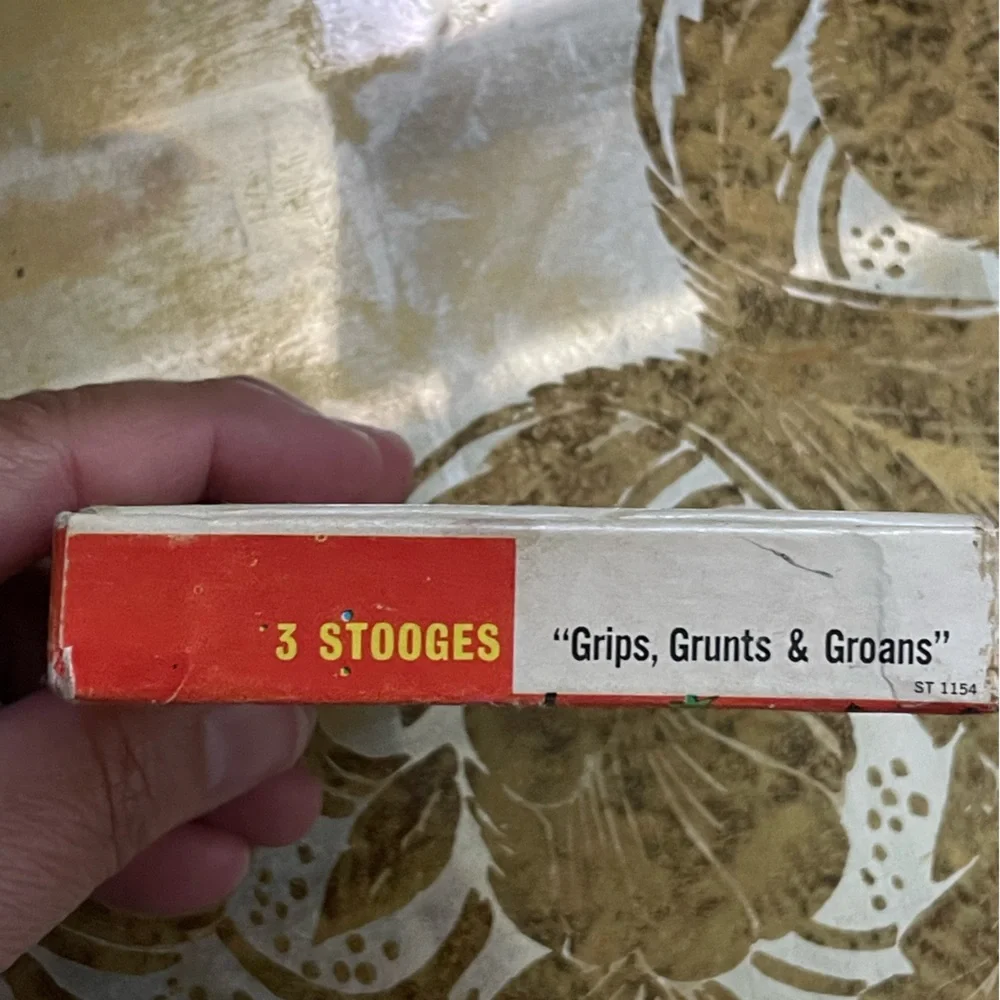 The Three Stooges 1960’s 8 mm silent film reel, Larry, Moe & Curly